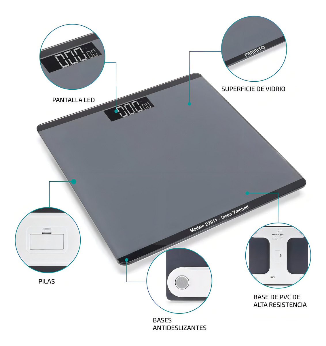 Balanza Digital Insen B-2911 - Imagen 5