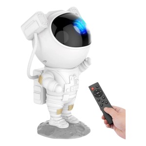 Veladora Astronauta Proyector De Estrellas De Galaxia