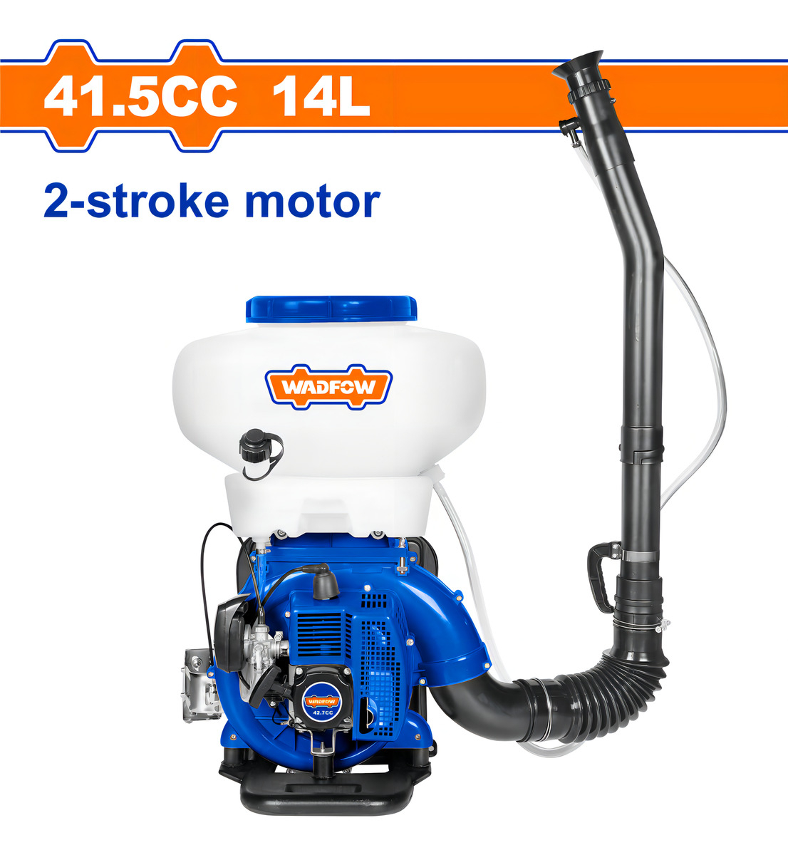 Moto Fumigadora Pulverizador 41.5 Cc 14lt 2.5lt/min Wkn1a41 Color Azul - Imagen 2
