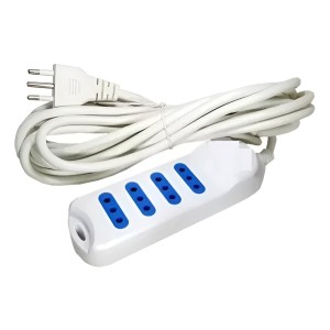 Alargue 4 Modular S/llave 3m Led Life Sl2704-3m