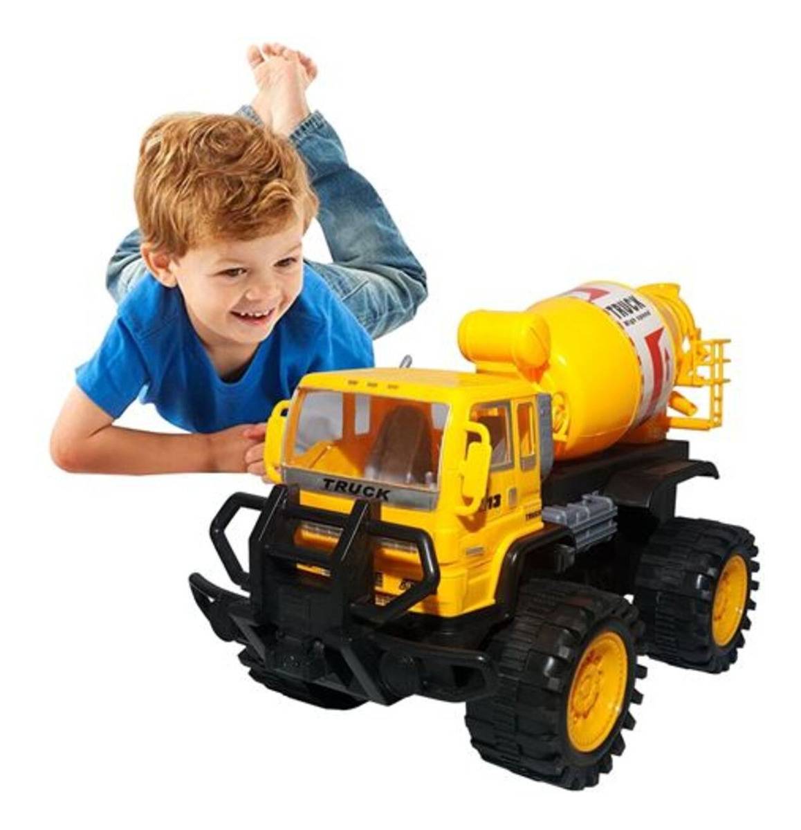 Camión De Juguete Hormigonera Mezcladora De Cemento - Imagen 2