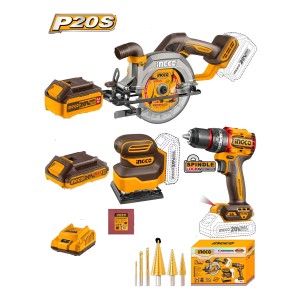 Combo A Bateria 20vcircular+tala/ator C/per+lija2bateria-smf