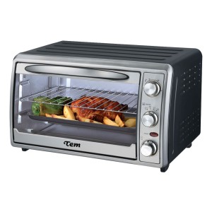 Horno De Mesa Eléctrico Tem T1leo33 33l Acero Inoxidable