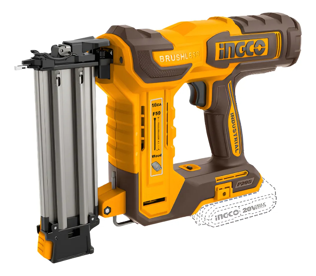 Clavadora A Bateria 50mm 20v P20s Brushless Para Madera - Imagen 2