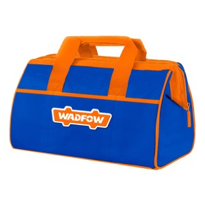 Bolso Porta Herramientas 16 P Base Rigida Impermeable Wadfow Color Azul Y Naranja