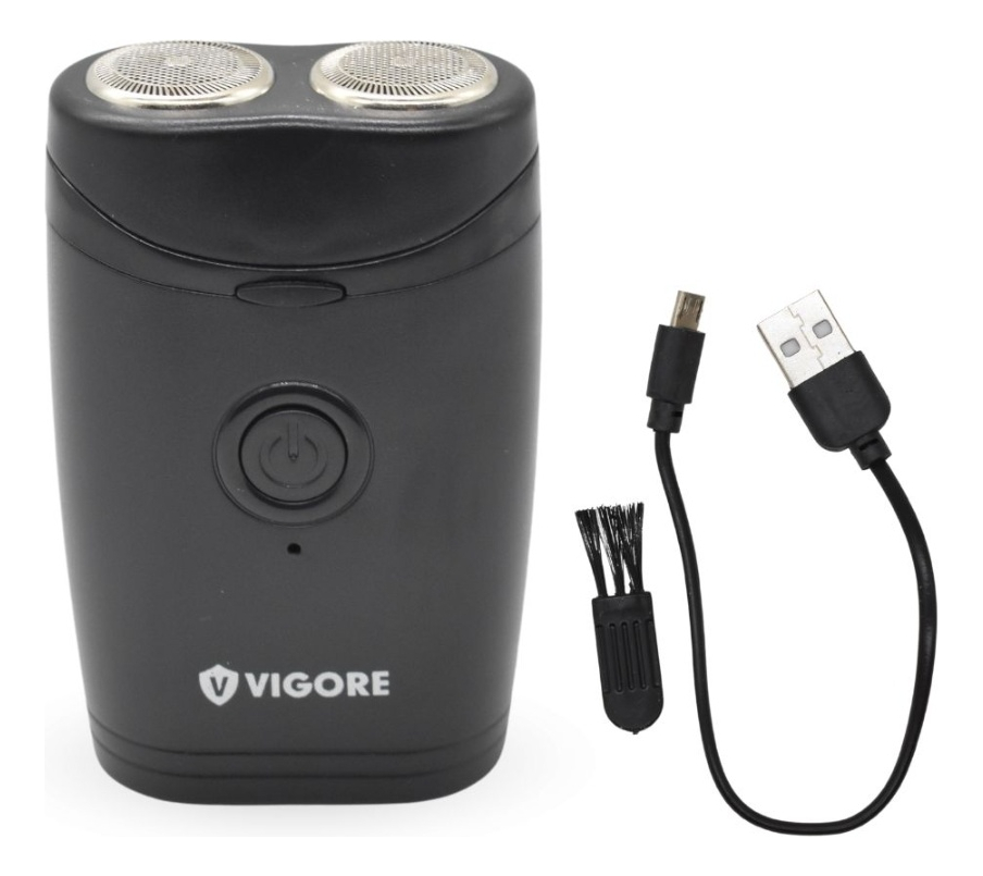 Afeitadora Recargable Vigore Doble Cabezal 5v - Imagen 3