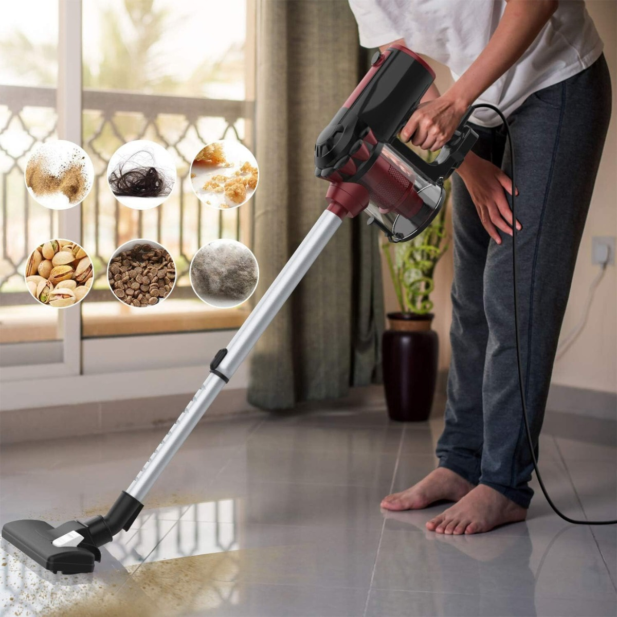 Aspiradora Vertical De Mano Profesional Muy Potente - Imagen 4