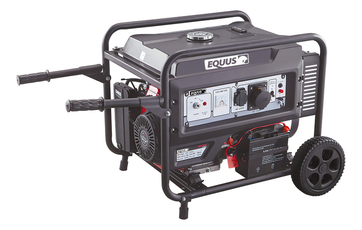Generador 7500w Motor 4 Tiempos Equus - Imagen 6