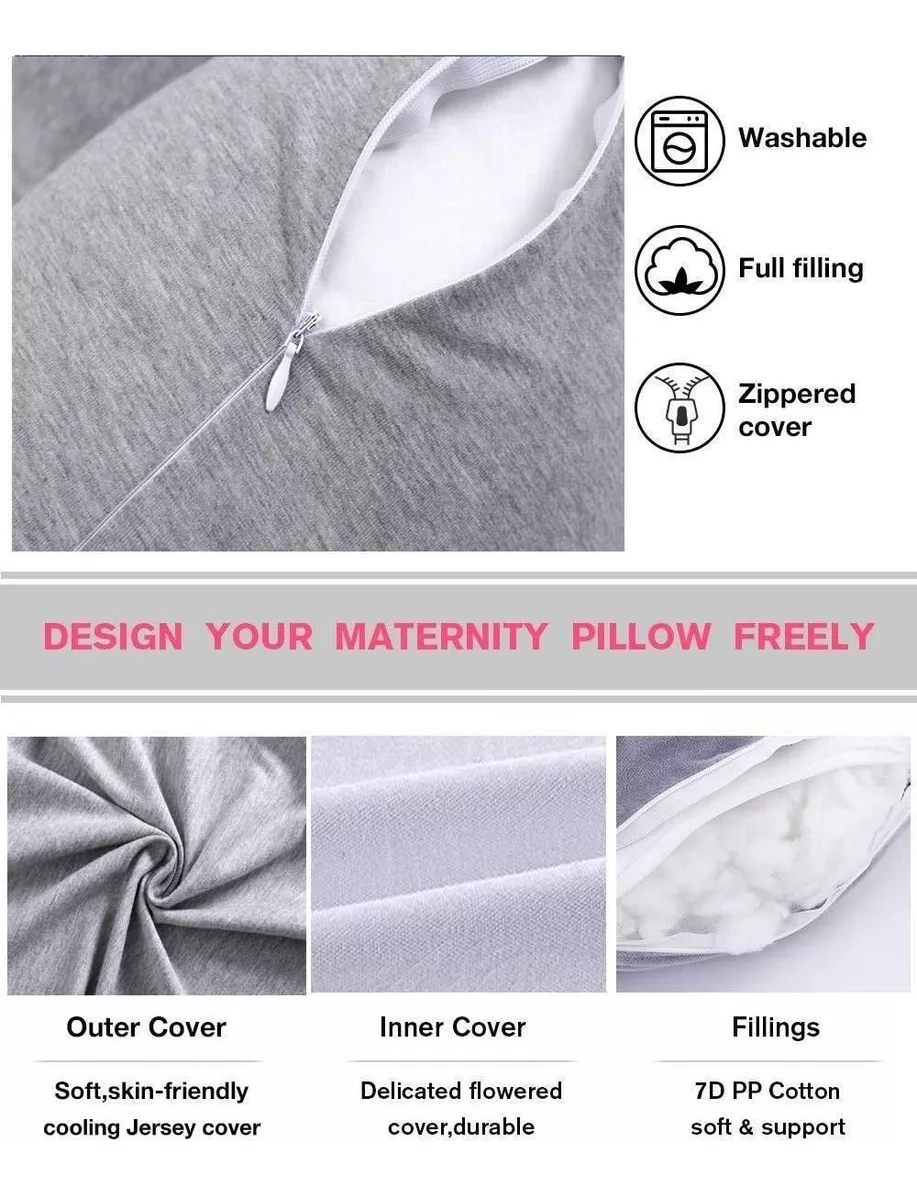 Almohadon Para Cuerpo Entero Forma U - Imagen 4