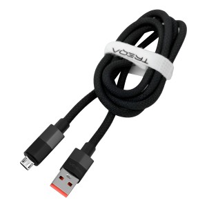 Cable Trenzado Treqa De Carga Celular 1 Metro Micro-usb V8