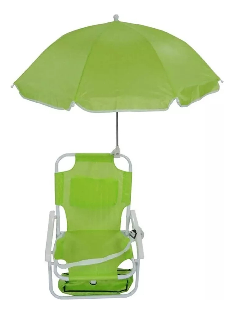Silla Plegable Infantil Con Sombrilla 32x27x50cm - Imagen 2