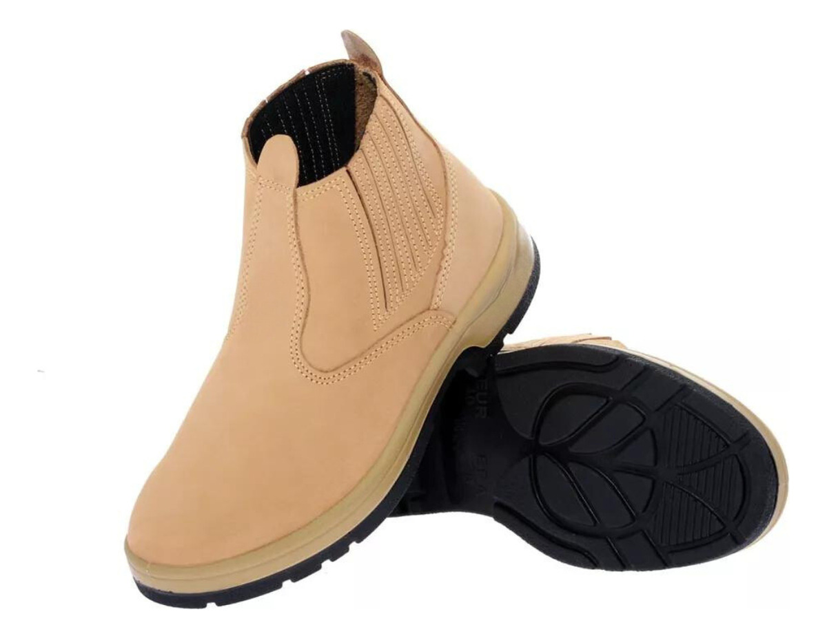 Bota Botita Calzado Cuero Texano Estilo John Deere - Imagen 3