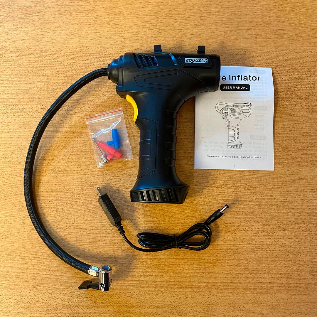 Inflador Compresor Equus 12v Inalambrico - Imagen 3