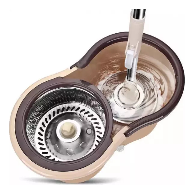 Balde Mopa Giratorio Centrifuga/acero+2 Paños Reforzada-1987 - Imagen 11