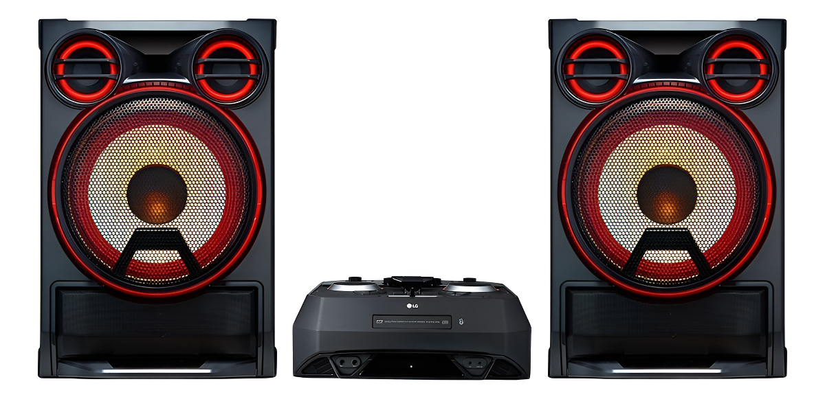 Minicomponente LG Xboom Ck99 - Color Negro/rojo Potencia Rms 5000 W