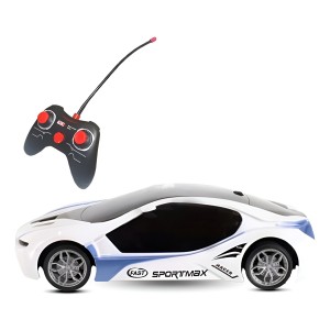 Auto Carrera Deportivo A Bateria Con Luces Y Control Remoto