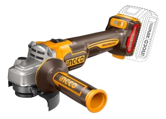 Set Amoladora Bl Valija Ingco Cagli211541 Naranja Claro