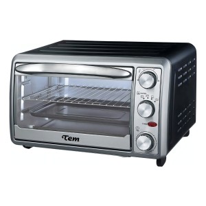 Horno De Mesa Eléctrico Tem T1leo22 22l Negro/acero