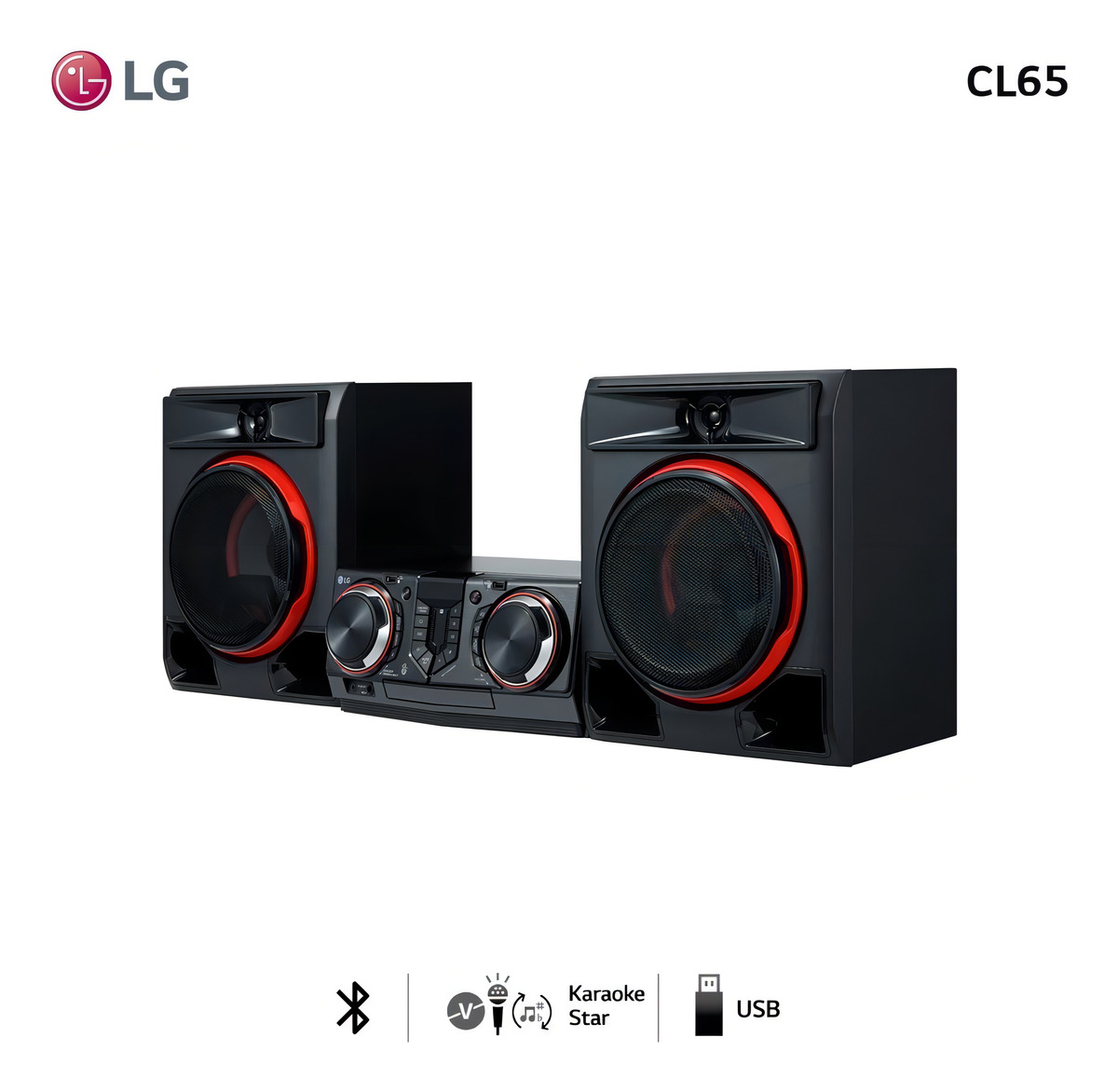 Minicomponente LG Xboom Cl 65 950 Wts Rms Bluetooth - Imagen 3