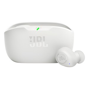 Auriculares In-ear Inalámbricos Jbl Wave Buds Tws Blanco