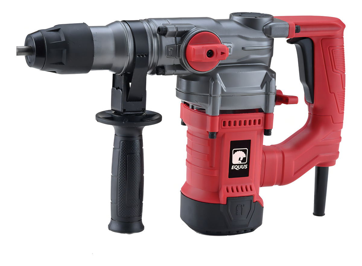 Rotomartillo Con Embrague 1200w - 4,5 J - Profesional Rojo - Imagen 2