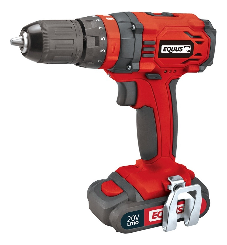 Taladro Atornillador Inalambrico 20v 2 Baterias + Accesorios