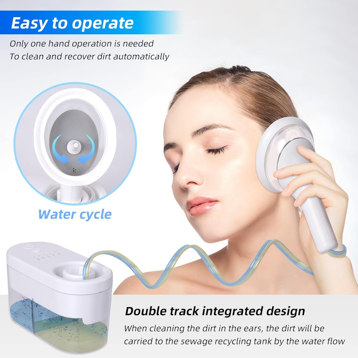 Limpiador Limpia Oidos Removedor De Cera Electrico - Imagen 3