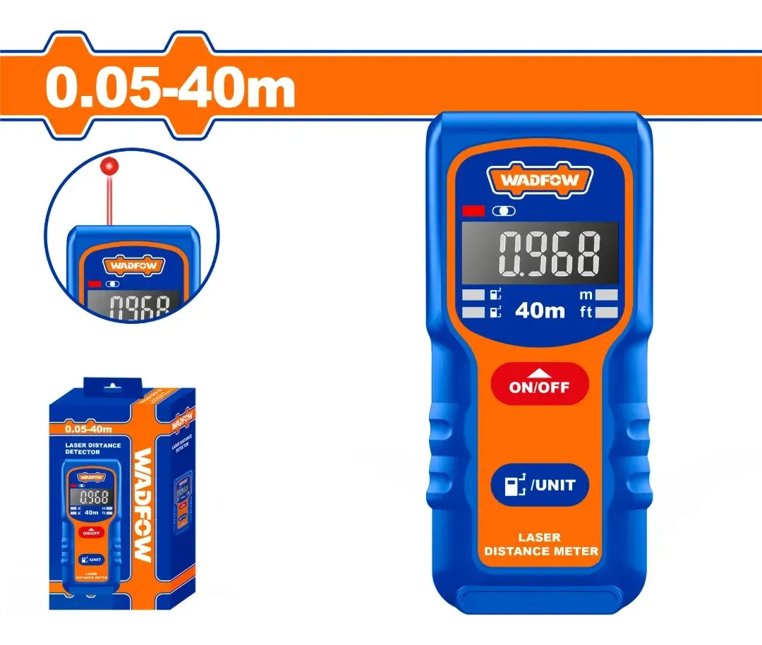 Medidor De Distancia Laser 40m Wadfow Wdl1504 - Imagen 2