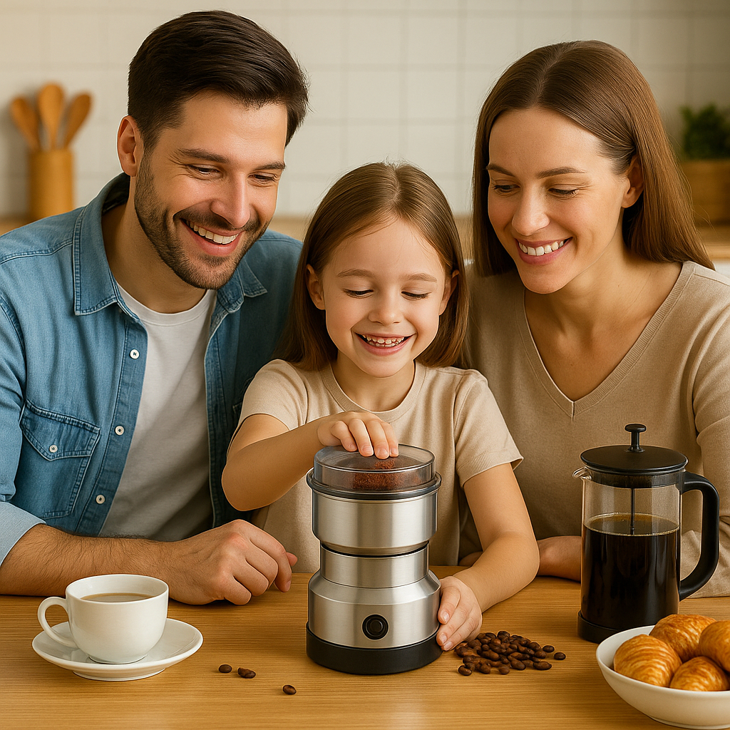 Molinillo Electrico Molino Moledor Café Molino Acero Inox - Imagen 2