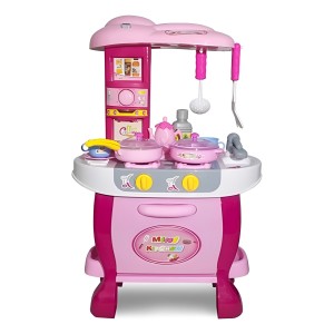 Cocina Con Accesorios Luz Y Sonido 28 Piezas