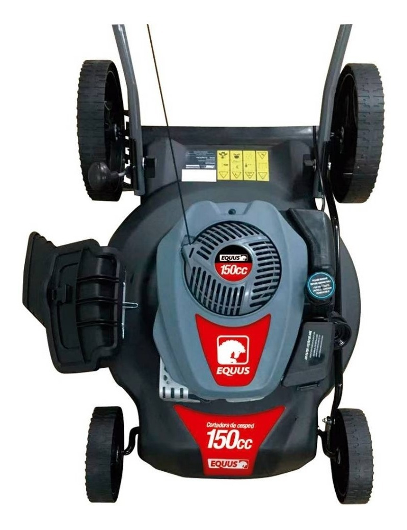Cortadora De Césped Equus A Nafta 4 Hp 20 Pulgadas Color Negro Y Rojo - Imagen 6