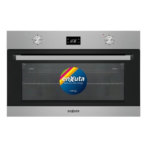 Horno Eléctrico De Empotrar Digital Heenx5900dig Enxuta Eh Color Plateado