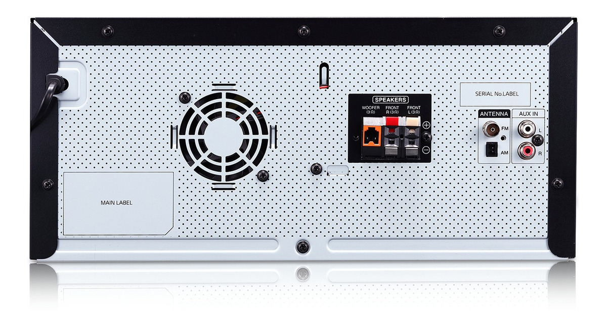 Minicomponente LG Xboom Cj45 Negro Y Rojo Con Bluetooth 720w - Imagen 3