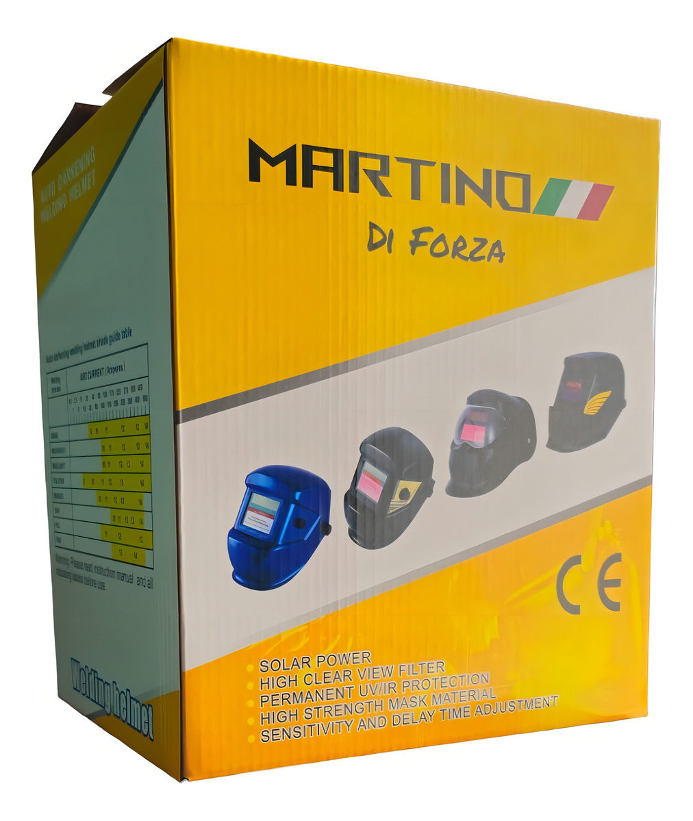 Máscara Careta De Soldar Fotocromática Fotosensible Martino - Imagen 4