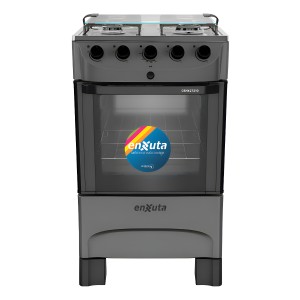 Cocina Supergas 4 Hornallas Titanio Con Termocupla Enxuta