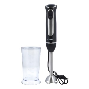 Mixer Rotel Acero Inox 400w + Vaso 750 Ml LG Negro/acero