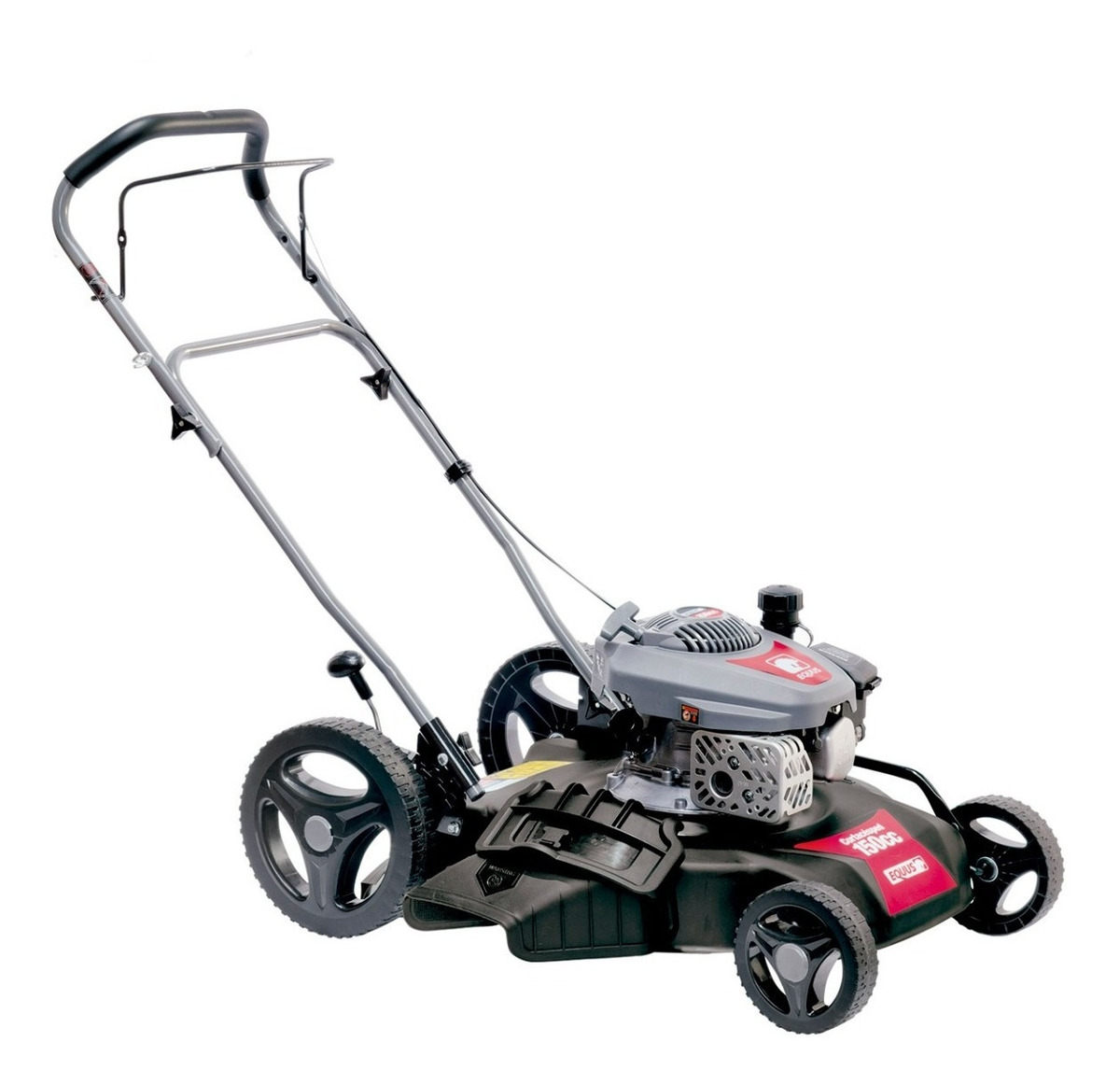 Cortadora De Césped Equus A Nafta 4 Hp 20 Pulgadas Color Negro Y Rojo