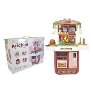 Cocina Infantil Con Luz Sonido Y Agua 66x24x52cm