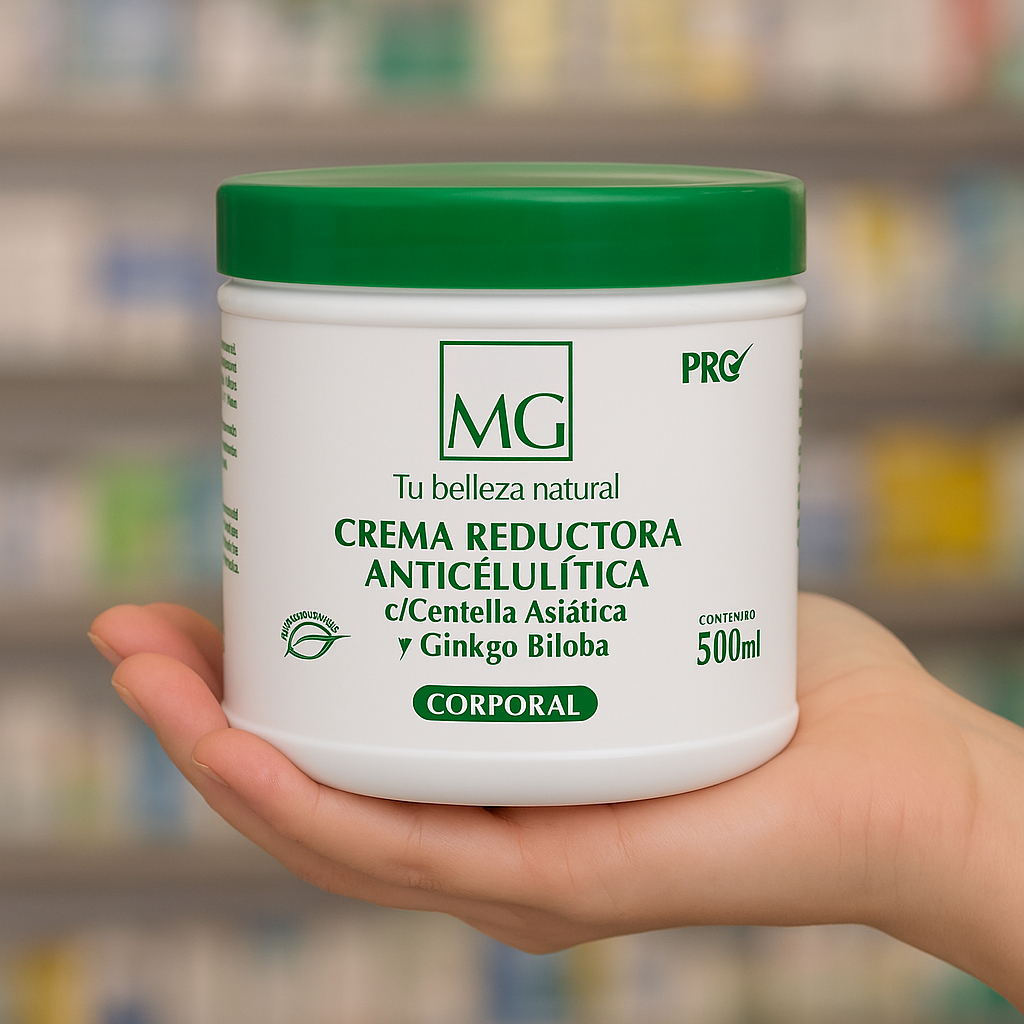 Crema Reductora Anticelulítica Centella Ginkgo Biloba - Imagen 2