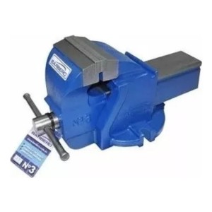 Morsa De Banco Fija No5 - Apertura 164mm Barbero