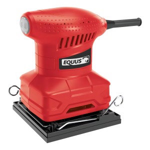 Lijadora Orbital 200w Equus S1b-zp2-200 Rojo