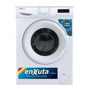 Lavarropas Automatico Carga Frontal 7 Kg Lenx775 Enxuta Color Blanco