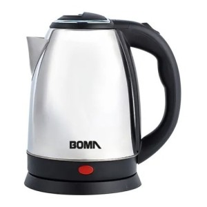 Hervidor Eléctrico Boma 2l 1500w Acero Inoxidable Corte Automático Plateado