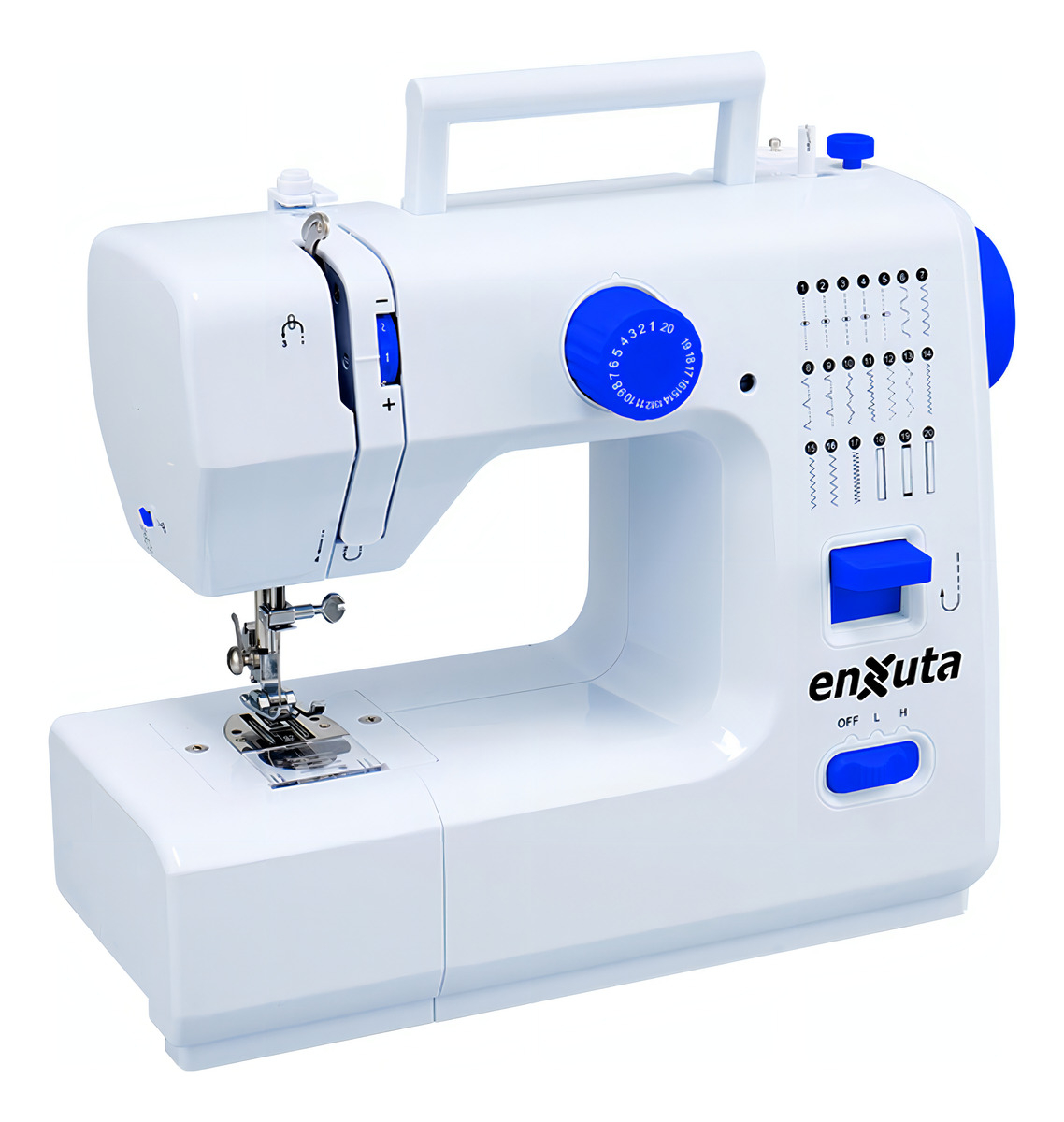 Máquina De Coser Enxuta Mcenx3720 20 Patrones De Puntadas - Imagen 2