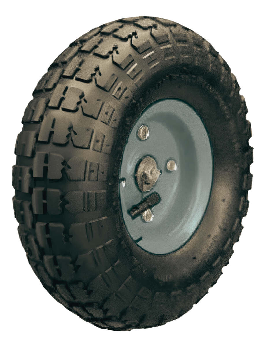 Rueda Neumatica Para Carro Carga Con Aleta 200kg - Imagen 2