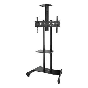 Soprte Para Tv Con Ruedas Y Cableado Invisible 32 A 65