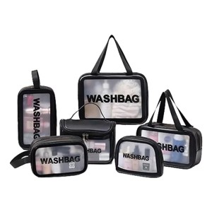 Pack X6 Bolso De Viaje Cosmetiquero Nececer Premium