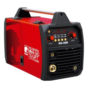 Soldadora Digital Igbt 4 En 1 Flux/gas Mig/mma/ Tig Lift 200
