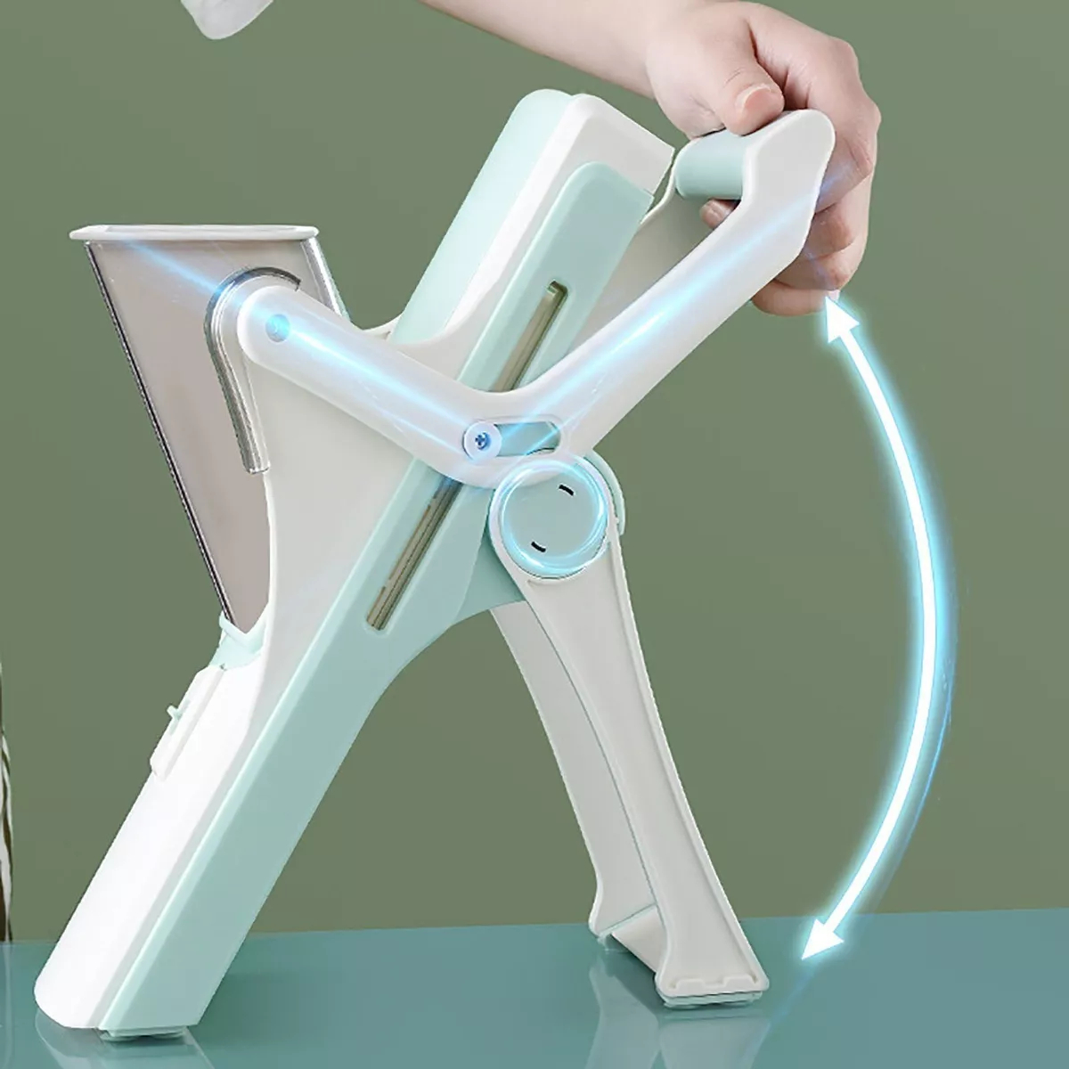 Rallador Cortador Mandolina Verdura Queso Procesador Premium - Imagen 5