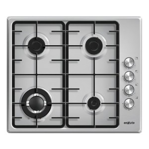 Anafe A Gas Enxuta Aenx5542 Plateado 4 Hornallas